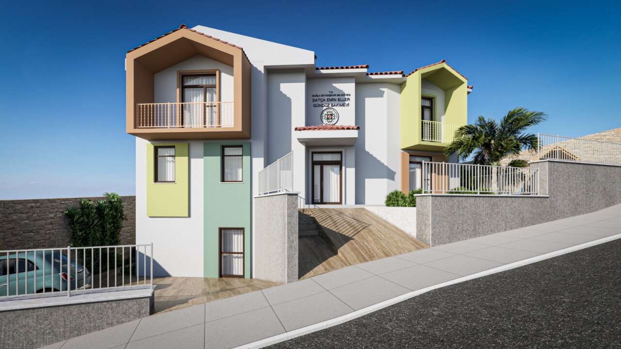 Büyükşehir’den Okul Öncesine Yeni Yatırım: Datça’da Gündüz Bakımevi Yapımı Başladı 4